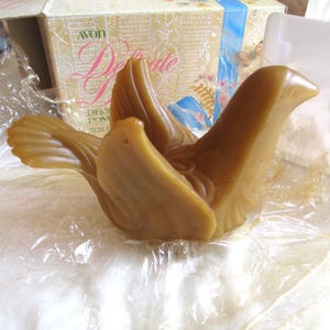 Avon Vintage Delicate Dove Decorative Pomander sun Forest Soap In Original Box 1970&#39;s Vintage Avon Perfume Collectible