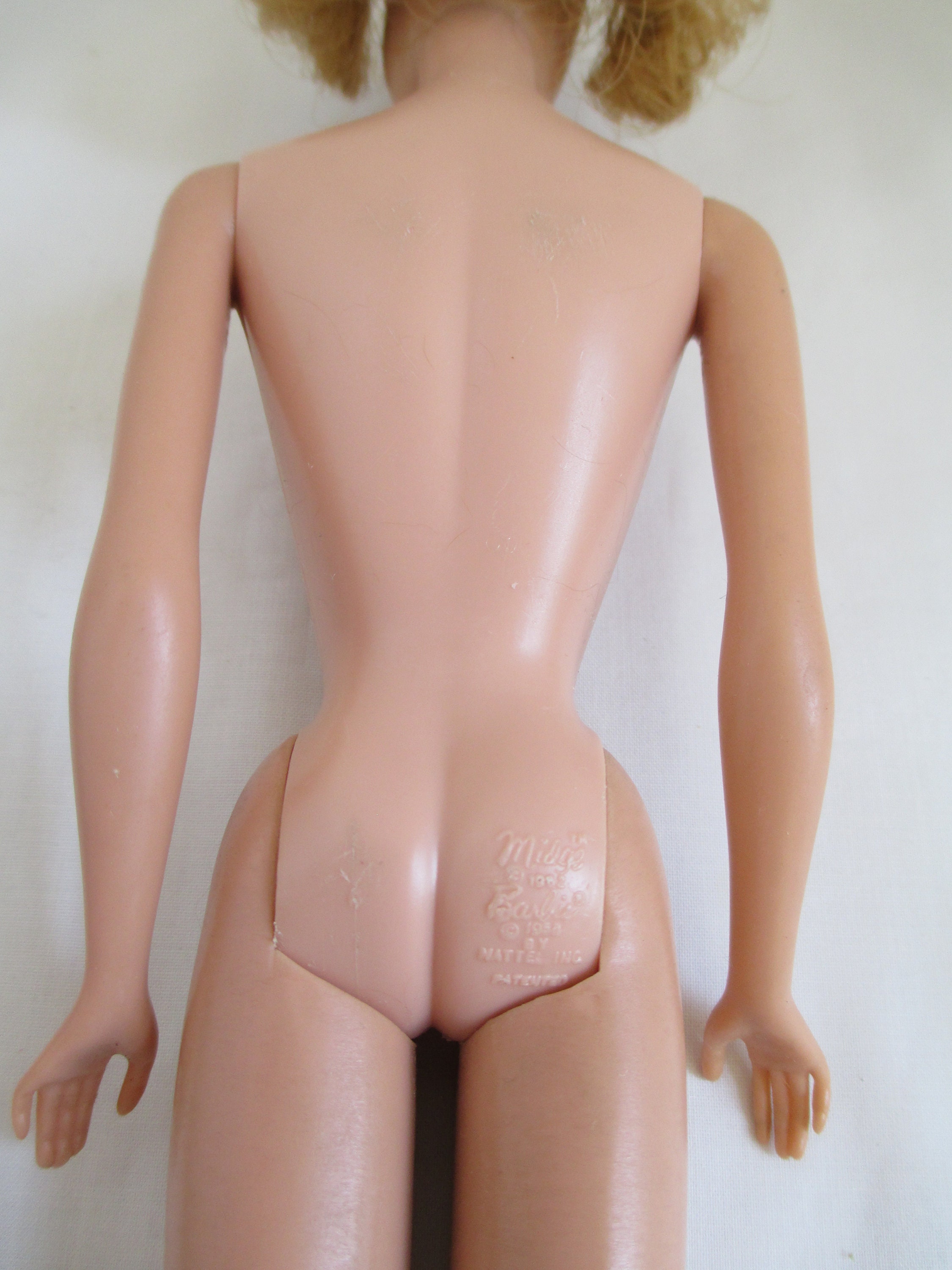 ヴィンテージ バービー人形 1960 年代 ミッジ ブロンド マテル