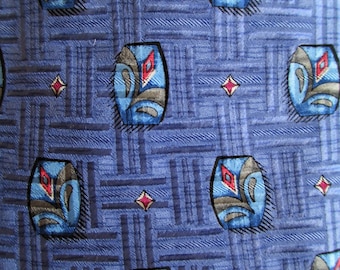 Zanzara Tie Blues Geometric Basket Weave Silk Necktie Stunning! Mens Ties Neck Tie Cravate Professionl Necktie Stylish Vintage Tie
