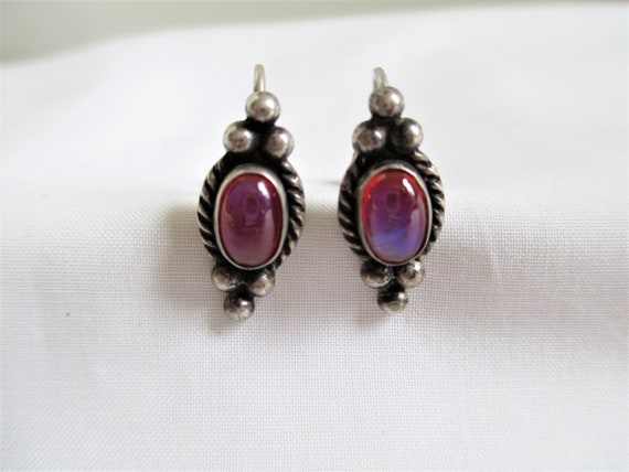 Very Rare Vintage Native American Navajo Dragon's Breath Opal Sterling Silver Bracelet Very Rare Vintage Native American Navajo Dragon's Breath Opal Sterling Silver Bracelet