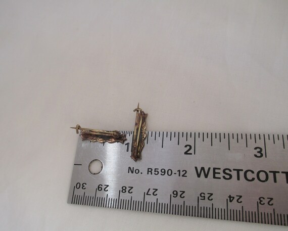 Antique 1800's Cuff Pins Collar Pins Small Bar Pi… - image 6