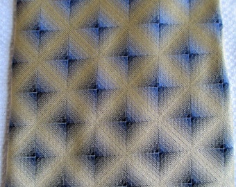 Siena Tie Handmade Gold And Blues Geometric Silk Necktie Mens Ties Neck Tie Cravate Professionl Necktie Stylish Vintage Tie