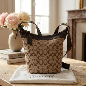 Vintage Coach Bags With Flower - Etsy