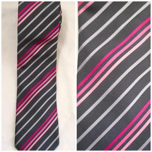 Vintage Necktie Stunning Alfani Vertical Stripes Mens Necktie Professional Stylish Man Cravate Professional Neck tie