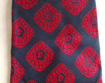 Lot De 5 Cravates En Soie Vintage – Années 60 à 80 – Multicolore Occasion