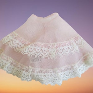 Tammy Doll Tammy Tressy Pink Lace Underwear Slip #9091-0 Ideal 1960&#39;s