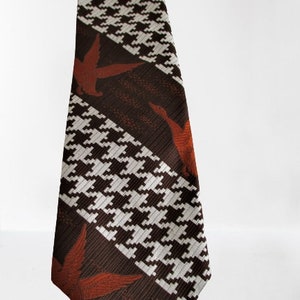 Vintage Necktie  50&#39;s 60&#39;s Fabulous Geese Distinctive Creations Vintage Mens tie Professional Stylish Man Cravate Professionl Necktie