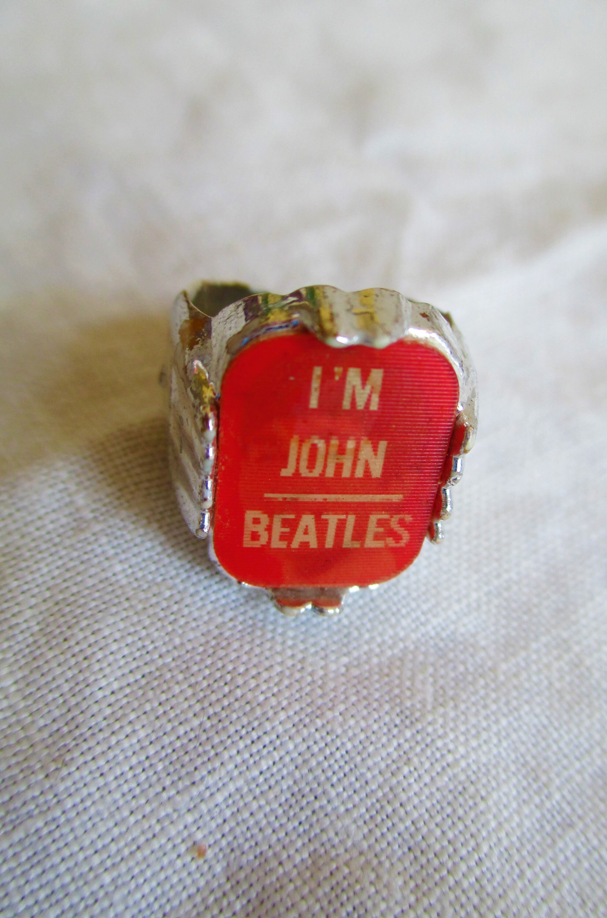 Vintage 1960's Beatles Flicker Ring-