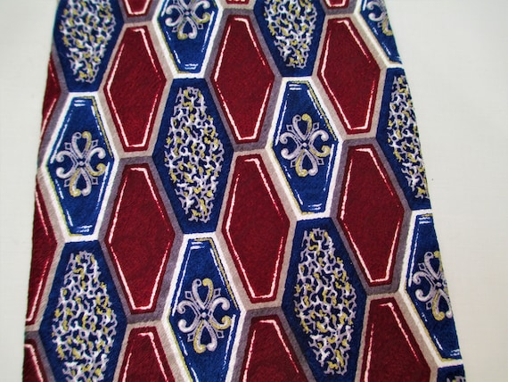 Vintage Pierre Cardin Necktie 70s Necktie Pure Si… - image 1