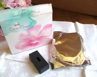 Avon Vintage Decor Essence Aromatherapy Home Fragrance Scents in Bloom And Floral NOS In Box Collectible And Original Box Avon Collectible