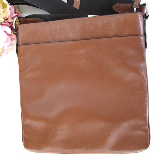 【美品✨️】COACH チャールズ ボディバッグ レザー ブラウン Coach Charles Crossbody in Varsity Leather Coach F54193 Dark