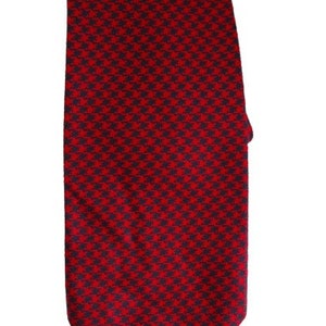 Mens Tie Vintage 60s Necktie Blue And Red Design Imported Polyester Wide Necktie Professional Stylish Man Cravate