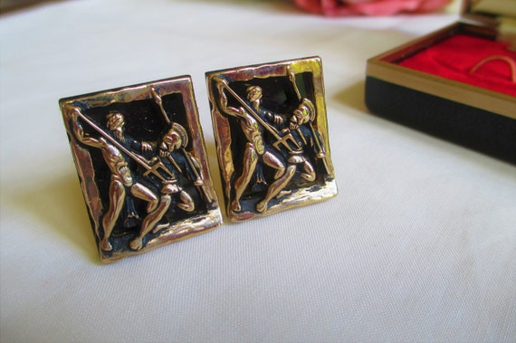 Vintage Swank Cufflinks Original Tiberius Cufflin… - image 5