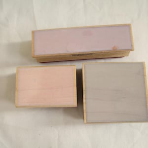 Hero Arts Stempel 3 Schatten Hintergrund Solide Textur Raue Kanten Holz Stempel NOS Dekorative Kartenherstellung, Papiermodelle