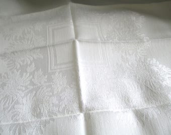 Servilletas vintage, servilletas de damasco, mezcla de algodón y poliéster, juego de 8 piezas, vajilla elegante.