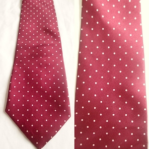 Vintage Necktie Ketch Polka Dot Design Tie Necktie Mens Neck Tie Professional Stylish