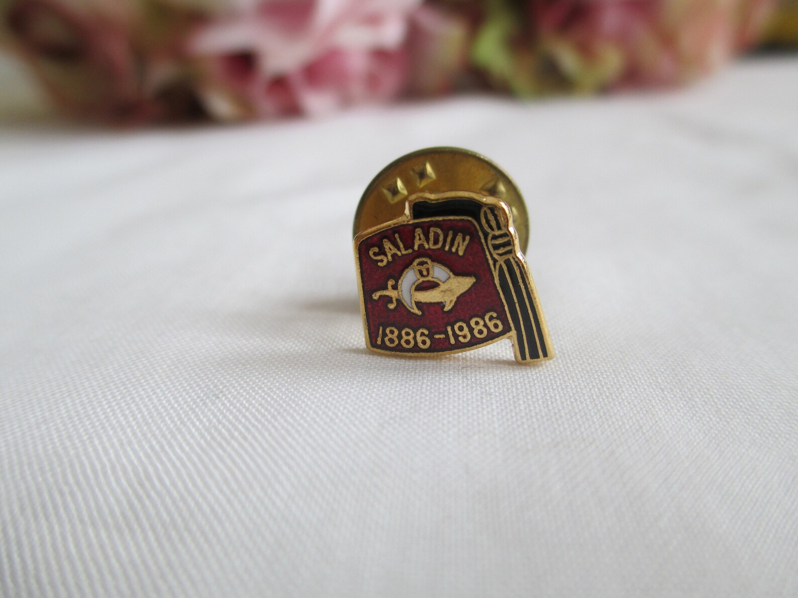 Vintage Masonic Shrine Shriner Shriners Emblem Fez Crescent Etsy