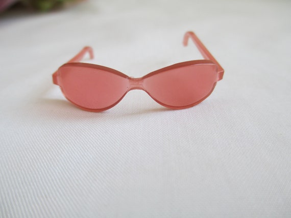 Clear Pink cateye sunglasses costume pinup doll Barbie retro sexy glasses cute Amazon.com: ARKAID Barbie Kids Sunglasses | Official Barbie  main image 4