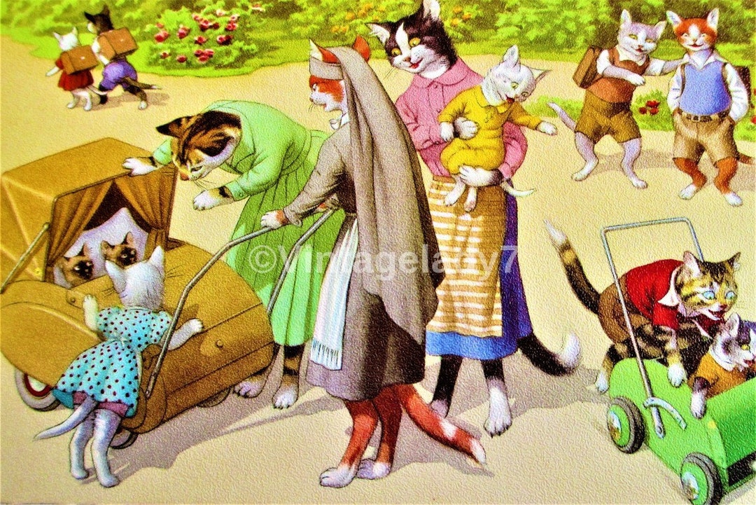 レアMinou-ettes by C. Pradalie - 1985 Cat il_1080xN.1774991058_6ahf.jpg