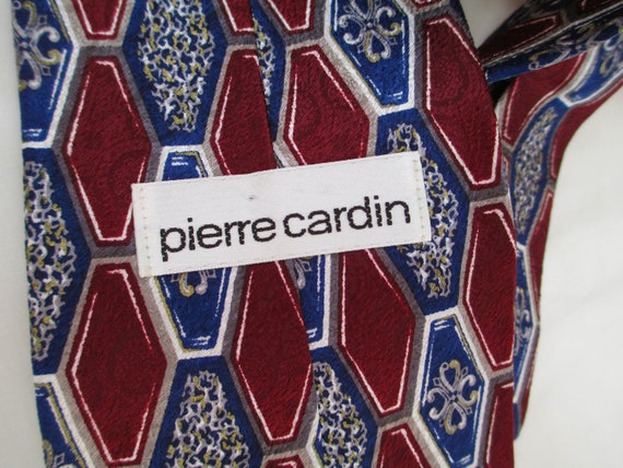 Vintage Pierre Cardin Necktie 70s Necktie Pure Si… - image 3