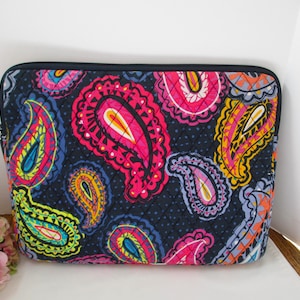 Vera Bradley Twilight Paisley Stunning Paisley Passed Laptop Sleeve Retired Pattern Laptop Computer