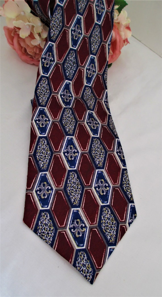 Vintage Pierre Cardin Necktie 70s Necktie Pure Si… - image 2