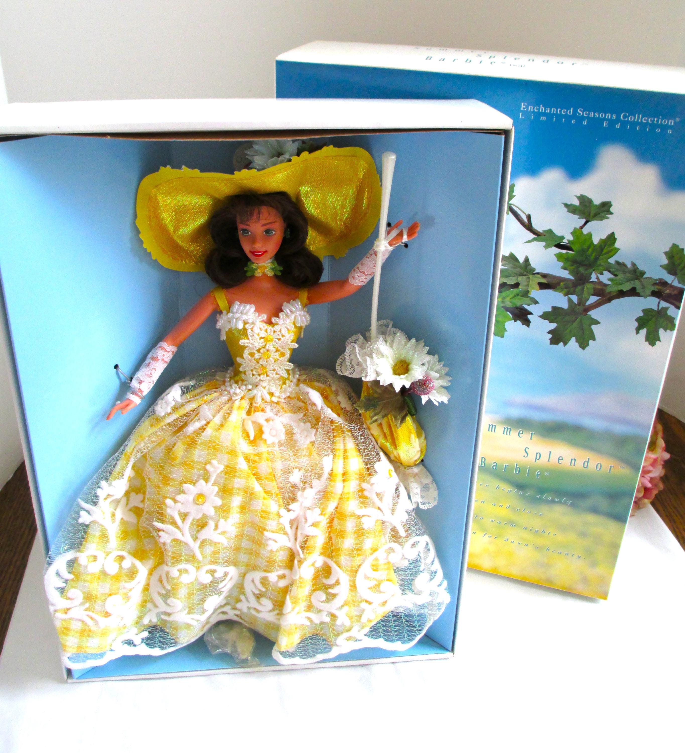 Barbie Doll Vintage 1996 Summer Splendor Barbie Doll Mattel