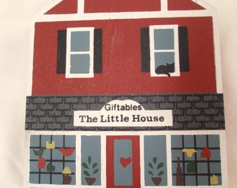 Vintage Cats Meow La casita Regalos, Serie IV Faline Cat’s Meow Shelf Sitter