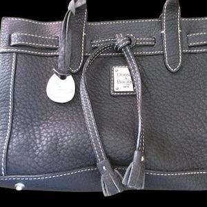 Borsa A Tracolla Dooney & Bourke Blu Navy Pelle Scamosciata Tripla Zip