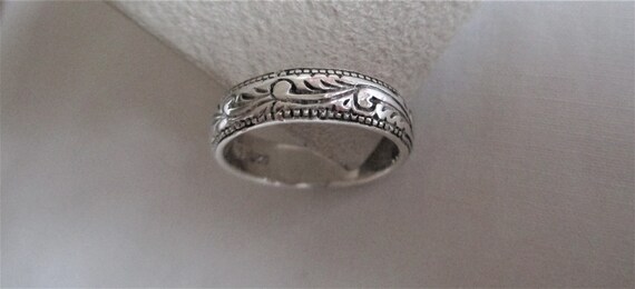 Antique Thick Layer Silver Ring