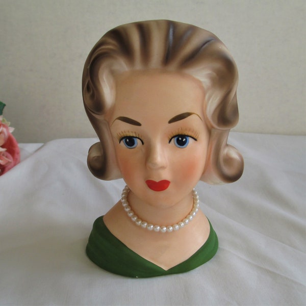 Lady Head Vase Etsy
