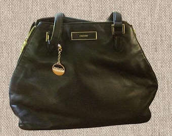Vintage Coach Mia Lace Studs Brown Floral Rugged Purse 10064