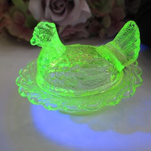 ヴィンテージMosser Glass　ラージサイズ　脚付きベリーボウル 　刻印 ヴィンテージMosser Glass ラージサイズ 脚付きベリーボウル 刻印