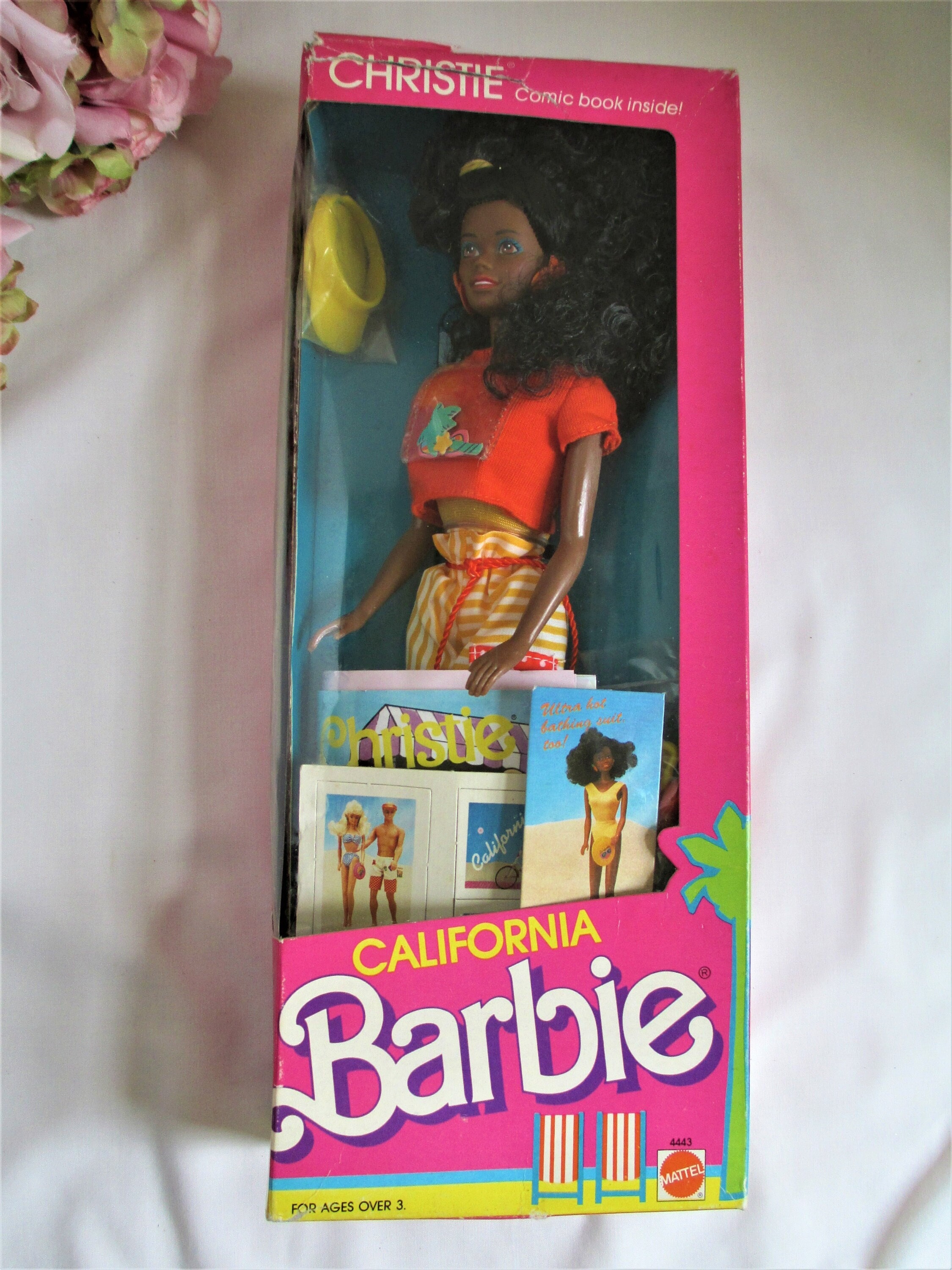 VIntage Mattel 1987 California Barbie Malibu Beach Party New