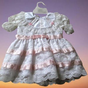 chinese dress ladies Reserved 1940s Pink Silk Crepe Dress - M/L main image 0