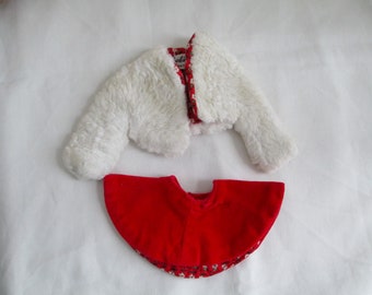 Chaqueta y falda Ice Breaker de Barbie, años 60, Mattel, Barbie n.° 942. Ropa vintage de Barbie (muñeca no incluida).
