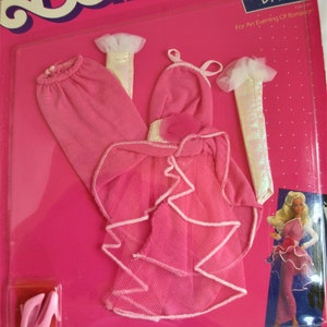Vintage Barbie Original 1988 Barbie Dinner Date #1311 In Original Package Vintage Barbie Clothing Hard To Find