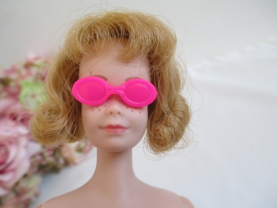 Vintage Barbie Doll Pink Glasses Barbie Doll Sunglasses Ken Doll Sunglasses  doll Not Included 