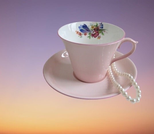 Shelley wildflower teacup - Etsy 日本