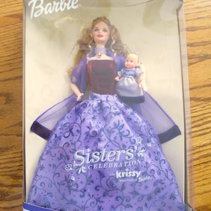 Barbie Sisters Celebration with Krissy Doll Set 2000 Mattel 27148 NRFB In Box Vintage Barbie Doll