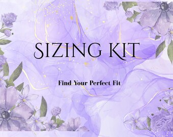 Press-On Nail Sizing Kit | Custom Fit Guide for Handcrafted Press-On Nails  | Velvet Flutter