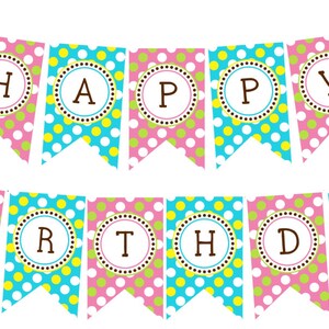 INSTANT DOWNLOAD Monkey Happy Birthday Banner--DIY Printable; Boy and or Girl Twin