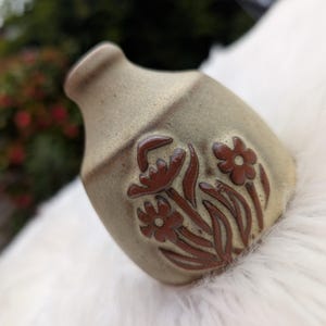 Vintage Tremar Keramik Kleine Blumenvase | Kornische Studio Keramik