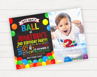 boy birthday invitations etsy