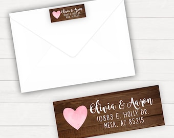 return address label printable address printable return etsy