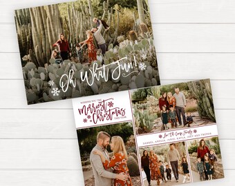 Christmas photo card | Etsy
