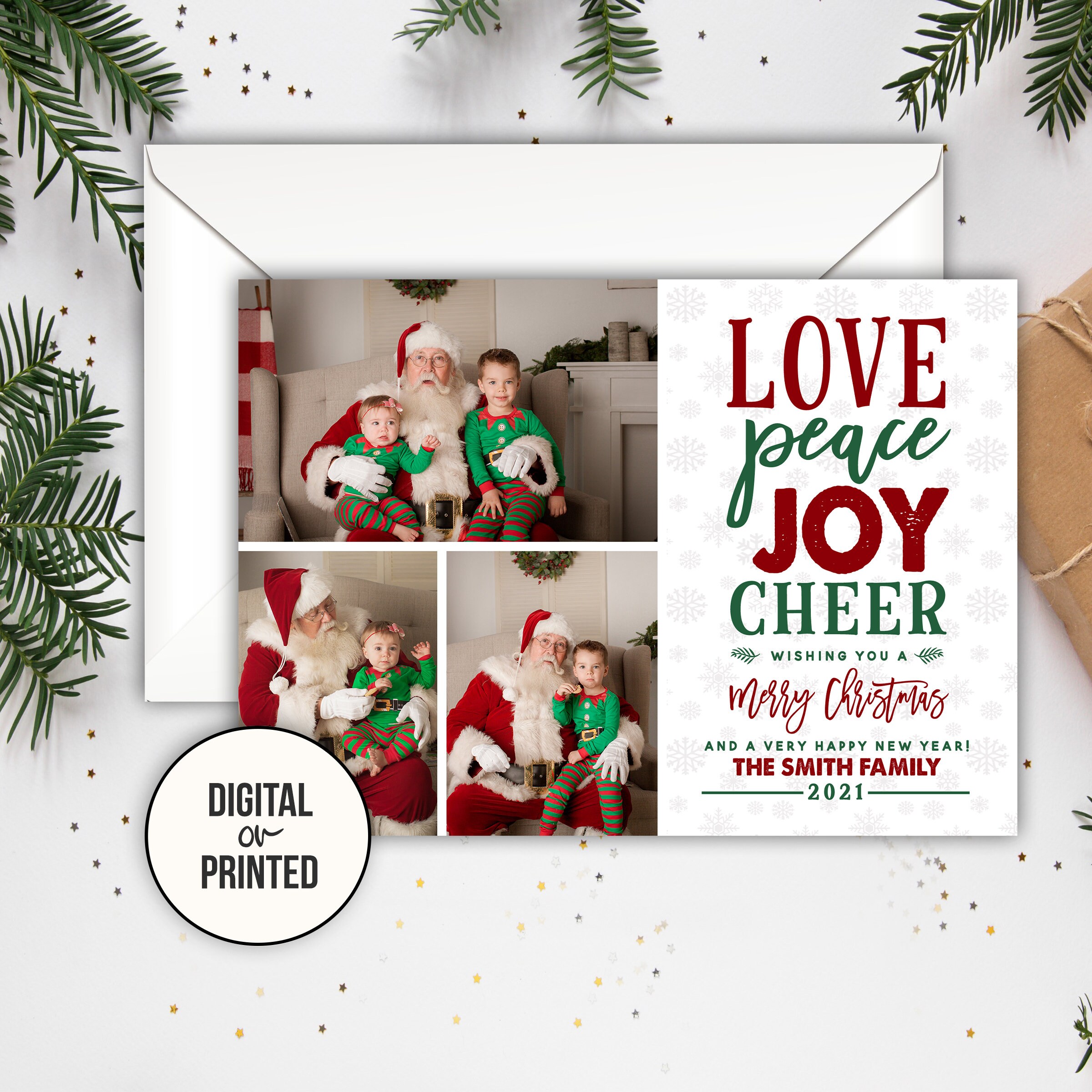 Staples Christmas Day 2022 Christmas Photo Card Family Christmas Card Digital Christmas | Etsy New  Zealand