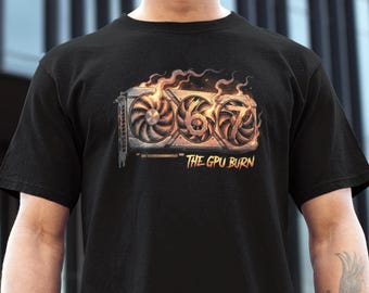 GPU Burn 67 grafische kleding | PC Master Race Hardware-shirt | Grappige crypto-mijnwerkerhoodie | Cadeau technische ondersteuning gamer | Liefhebber van overklokken