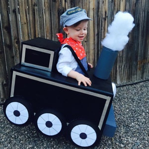 PERSONALIZED TRAIN HAT Set Deluxe, Rush Ship, Train Costume, Toddler Conductor Cap, Train Birthday, Train Engineer Costume, train party