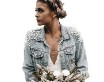 Pearl Jean Jacket - Etsy
